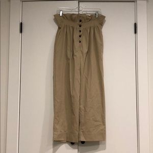 Women’s paper bag waist pant